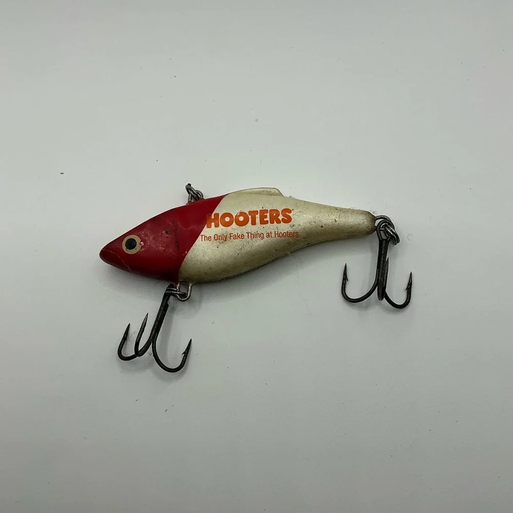RattlinRapalaHooters Red Head Crankbait The Only Fake Thing At Hooters VINTAGE 